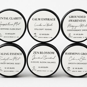 PH Design Organics Aromatherapy Candles Set, Scented‎ Candles, Home Decor, Gift